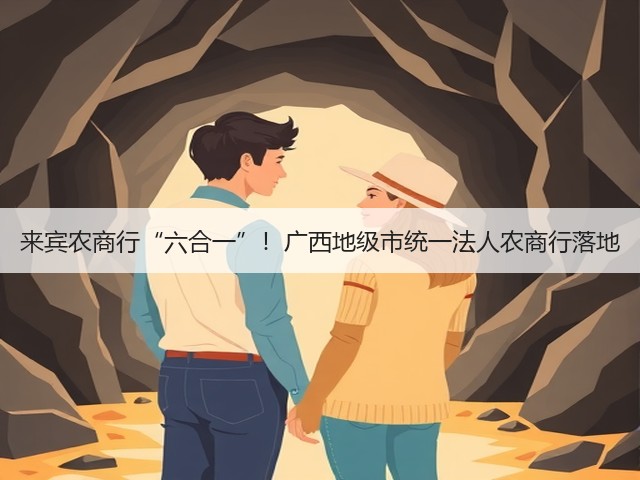 来宾农商行“六合一”！广西地级市统一法人农商行落地(图2)