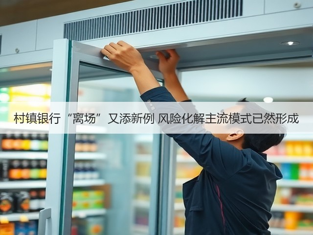 村镇银行“离场”又添新例 风险化解主流模式已然形成(图1) 村镇银行“离场”又添新例 风险化解主流模式已然形成(图1)
