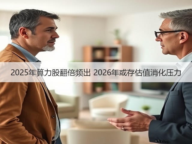 2025年算力股翻倍频出 2026年或存估值消化压力(图2)