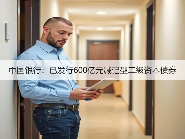 中国银行：已发行600亿元减记型二级资本债券(图2)