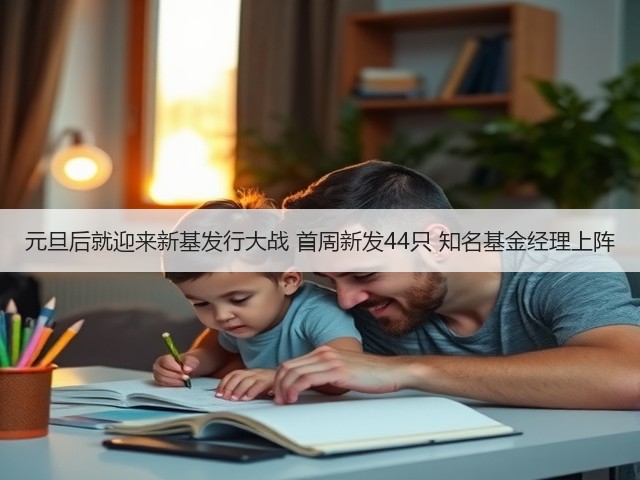 元旦后就迎来新基发行大战 首周新发44只 知名基金经理上阵(图2)