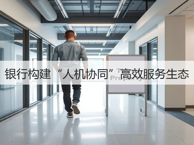 银行构建“人机协同”高效服务生态(图1) 银行构建“人机协同”高效服务生态(图1)