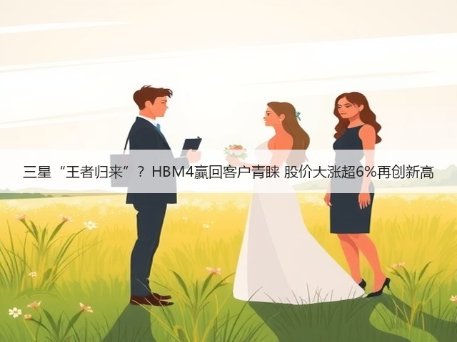 三星“王者归来”？HBM4赢回客户青睐 股价大涨超6%再创新高(图2)
