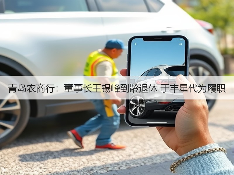 青岛农商行：董事长王锡峰到龄退休 于丰星代为履职