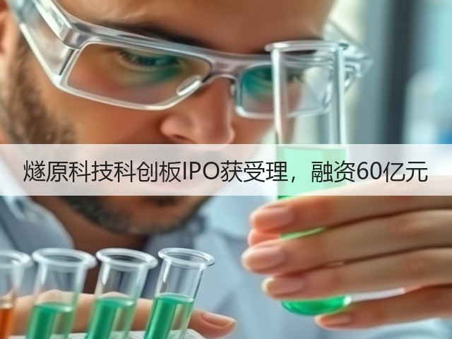 燧原科技科创板IPO获受理，融资60亿元(图1)