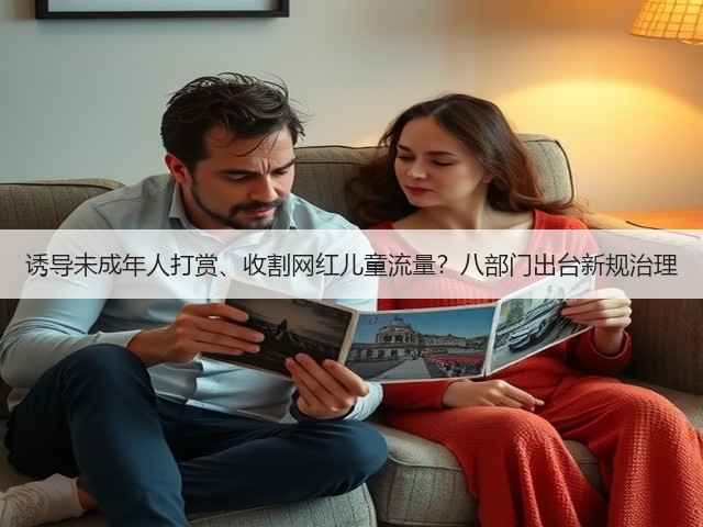 诱导未成年人打赏、收割网红儿童流量?八部门出台新规治理(图2) 诱导未成年人打赏、收割网红儿童流量?八部门出台新规治理(图2)