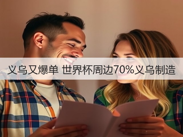 义乌又爆单 世界杯周边70%义乌制造(图2) 义乌又爆单 世界杯周边70%义乌制造(图2)