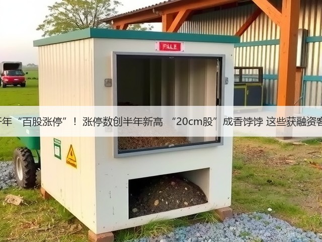 A股开年“百股涨停”！涨停数创半年新高 “20cm股”成香饽饽 这些获融资客布局(图1)