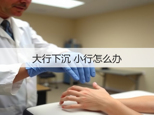 大行下沉 小行怎么办(图2)
