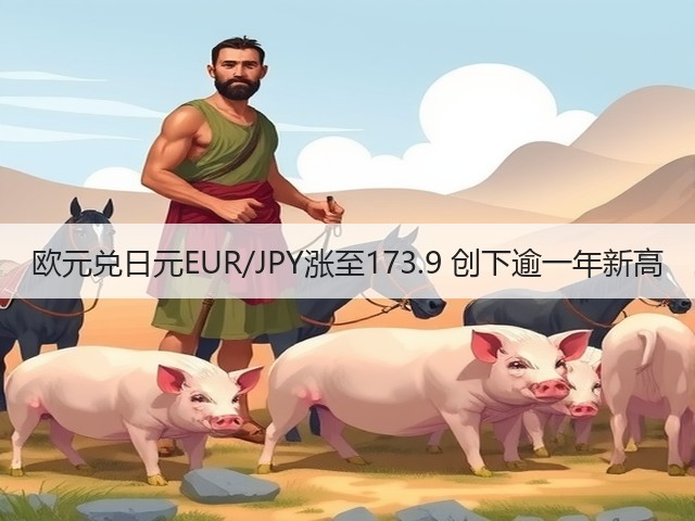 欧元兑日元EUR/JPY涨至173.9 创下逾一年新高(图3)