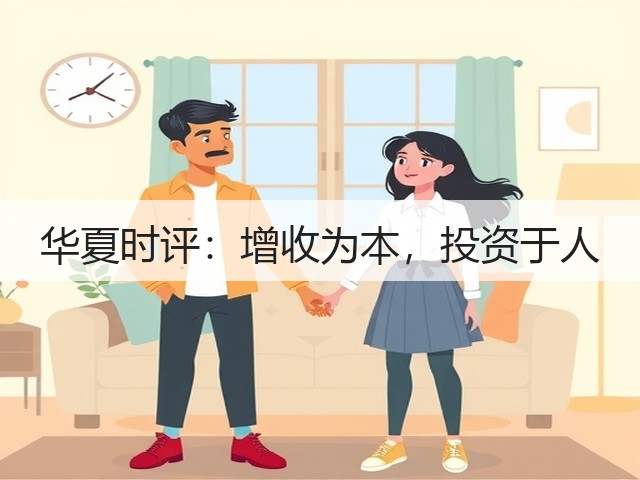 华夏时评:增收为本,投资于人(图2) 华夏时评:增收为本,投资于人(图2)