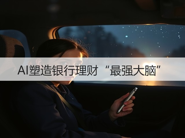 AI塑造银行理财“最强大脑”(图1)