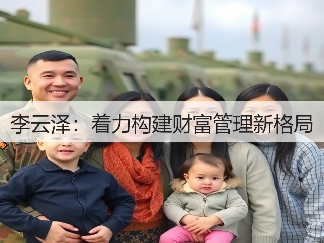 李云泽:着力构建财富管理新格局(图3) 李云泽:着力构建财富管理新格局(图3)