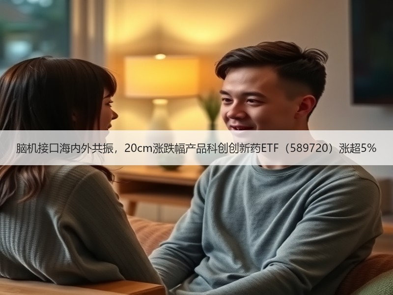 脑机接口海内外共振，20cm涨跌幅产品科创创新药ETF（589720）涨超5%
