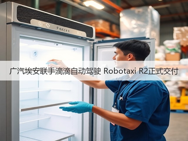 广汽埃安联手滴滴自动驾驶 Robotaxi R2正式交付(图3)
