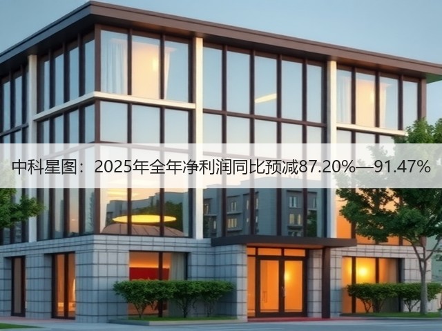 中科星图：2025年全年净利润同比预减87.20%—91.47%(图2)