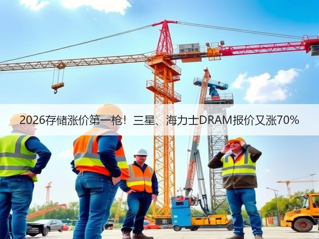 2026存储涨价第一枪!三星、海力士DRAM报价又涨70%(图1) 2026存储涨价第一枪!三星、海力士DRAM报价又涨70%(图1)