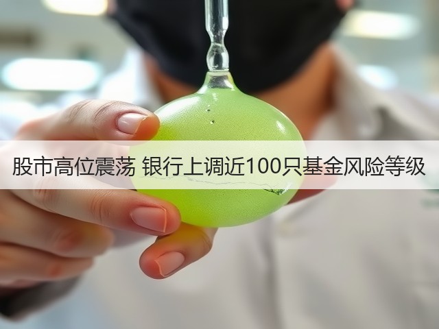 股市高位震荡 银行上调近100只基金风险等级(图3)