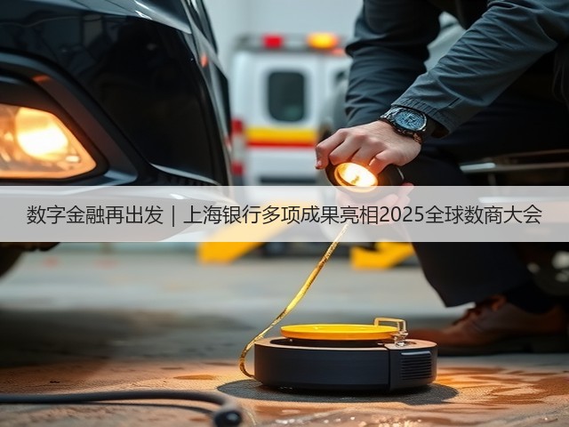 数字金融再出发｜上海银行多项成果亮相2025全球数商大会(图1)
