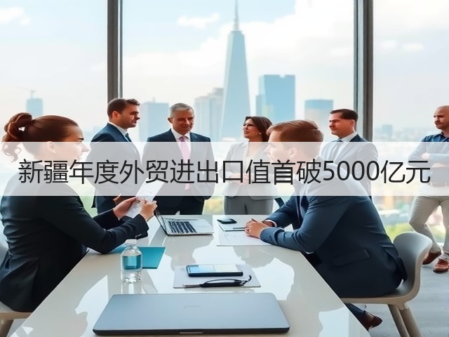 新疆年度外贸进出口值首破5000亿元(图3) 新疆年度外贸进出口值首破5000亿元(图3)