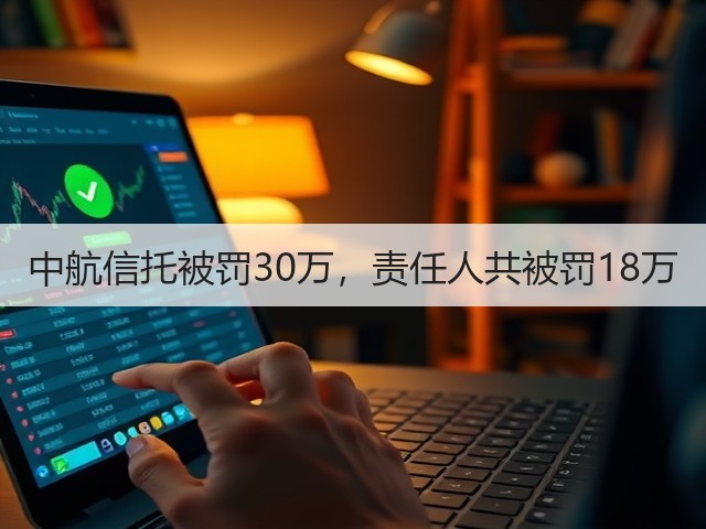 中航信托被罚30万,责任人共被罚18万(图3) 中航信托被罚30万,责任人共被罚18万(图3)