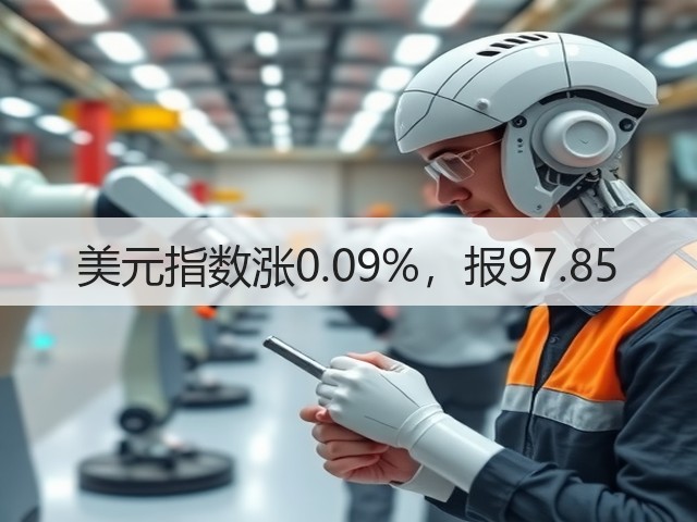 美元指数涨0.09%,报97.85(图1) 美元指数涨0.09%,报97.85(图1)