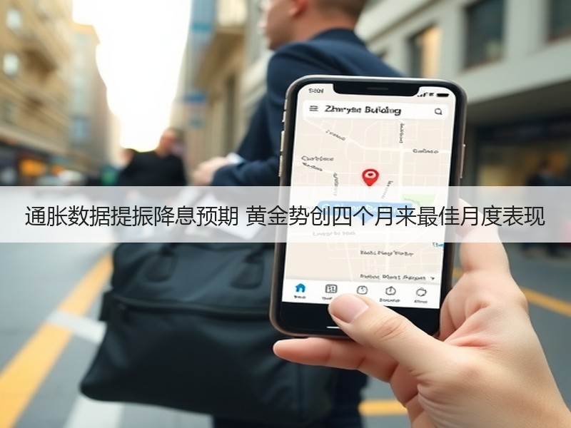 通胀数据提振降息预期 黄金势创四个月来最佳月度表现