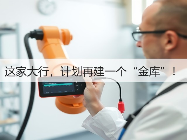 这家大行，计划再建一个“金库”！(图2)