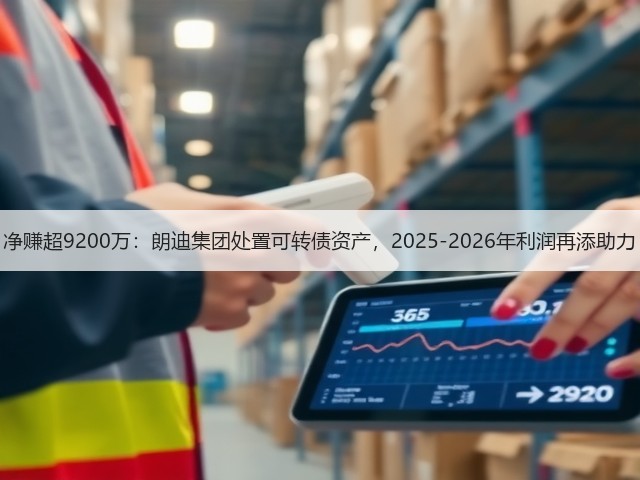 净赚超9200万：朗迪集团处置可转债资产，2025-2026年利润再添助力(图1)
