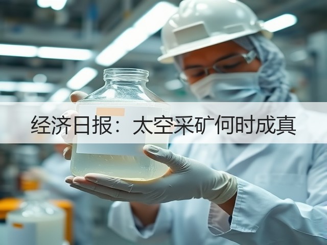 经济日报：太空采矿何时成真(图3)