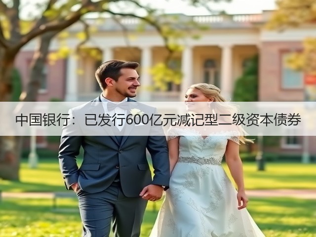 中国银行：已发行600亿元减记型二级资本债券(图1)