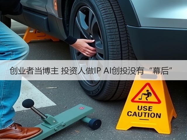创业者当博主 投资人做IP AI创投没有“幕后”(图3)