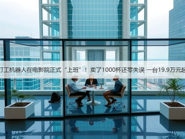 打工机器人在电影院正式“上班”!卖了1000杯还零失误 一台19.9万元起(图1) 打工机器人在电影院正式“上班”!卖了1000杯还零失误 一台19.9万元起(图1)