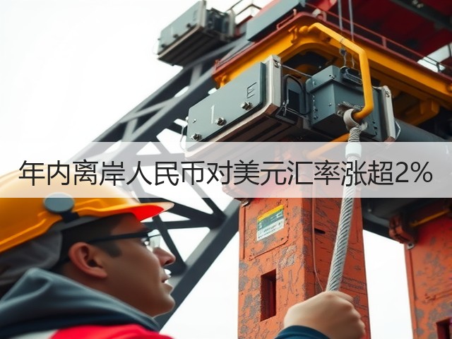 年内离岸人民币对美元汇率涨超2%(图3)