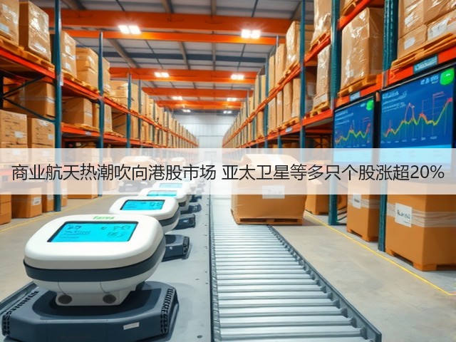 商业航天热潮吹向港股市场 亚太卫星等多只个股涨超20%(图1) 商业航天热潮吹向港股市场 亚太卫星等多只个股涨超20%(图1)