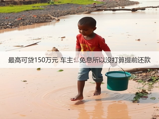 最高可贷150万元 车主：免息所以没打算提前还款(图3)