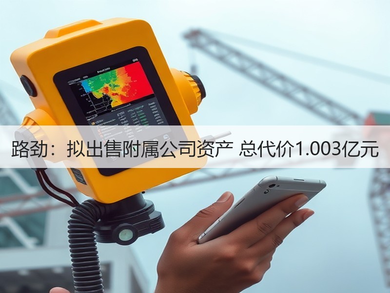 路劲：拟出售附属公司资产 总代价1.003亿元