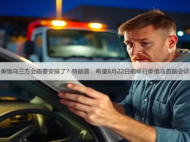 美俄乌三方会晤要安排了？特朗普：希望8月22日前举行美俄乌首脑会谈(图2)