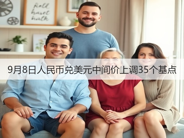 9月8日人民币兑美元中间价上调35个基点(图3)
