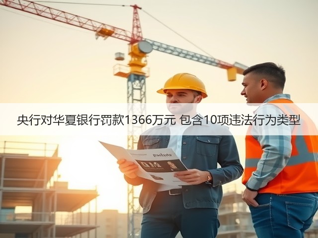 央行对华夏银行罚款1366万元 包含10项违法行为类型(图3) 央行对华夏银行罚款1366万元 包含10项违法行为类型(图3)