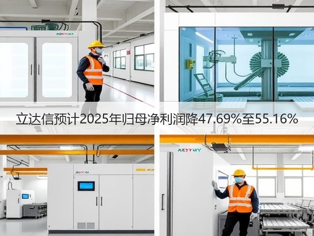 立达信预计2025年归母净利润降47.69%至55.16%(图3)