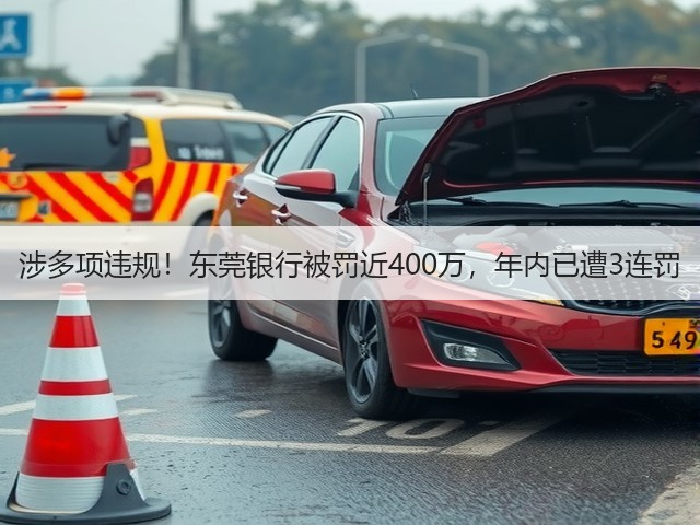 涉多项违规!东莞银行被罚近400万,年内已遭3连罚(图1) 涉多项违规!东莞银行被罚近400万,年内已遭3连罚(图1)