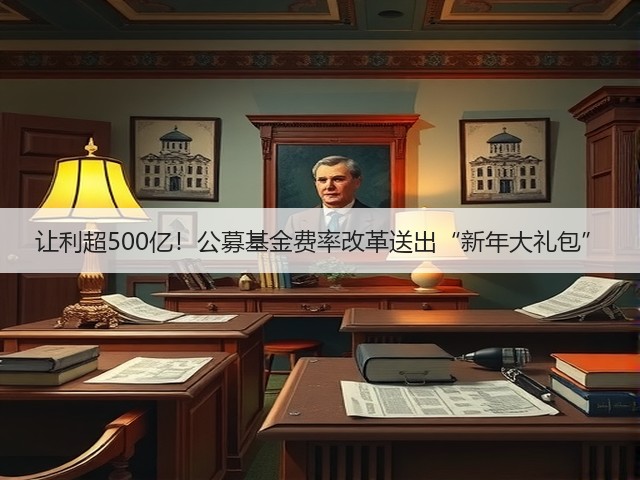 让利超500亿！公募基金费率改革送出“新年大礼包”(图3)