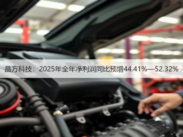 晶方科技：2025年全年净利润同比预增44.41%—52.32%(图2)