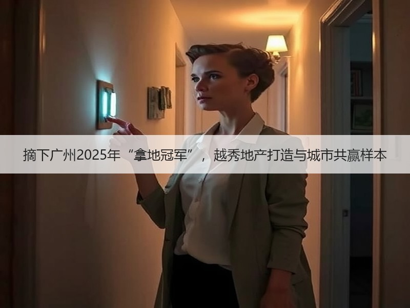 摘下广州2025年“拿地冠军”，越秀地产打造与城市共赢样本