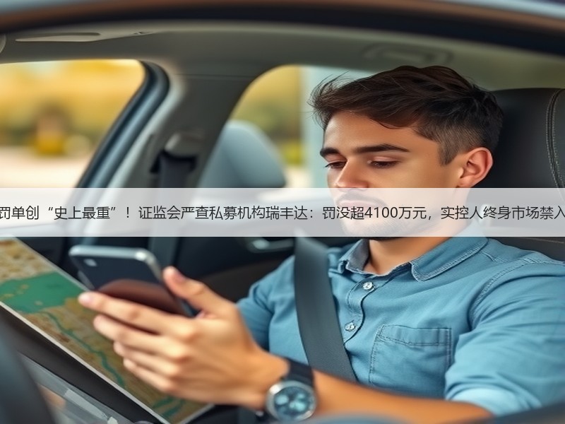 罚单创“史上最重”！证监会严查私募机构瑞丰达：罚没超4100万元，实控人终身市场禁入