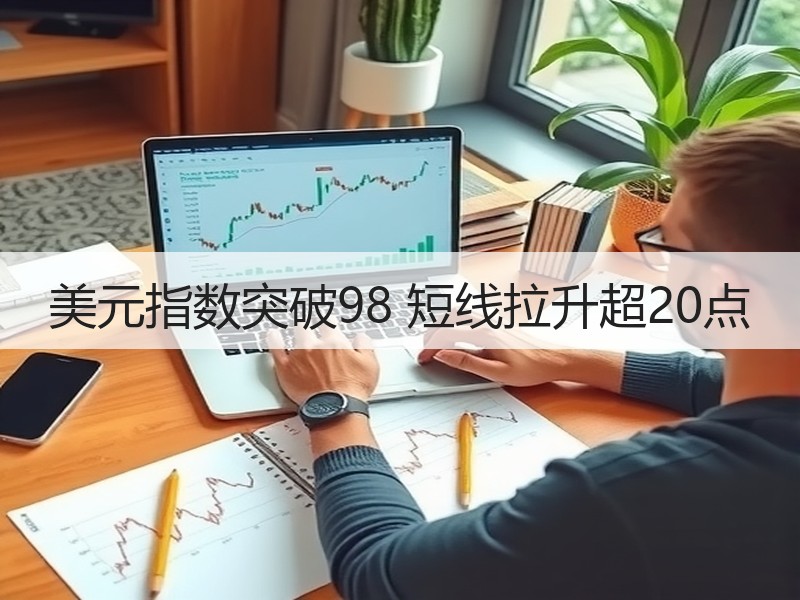 美元指数突破98 短线拉升超20点