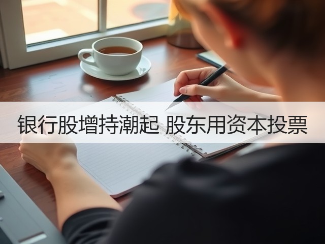 银行股增持潮起 股东用资本投票(图3) 银行股增持潮起 股东用资本投票(图3)