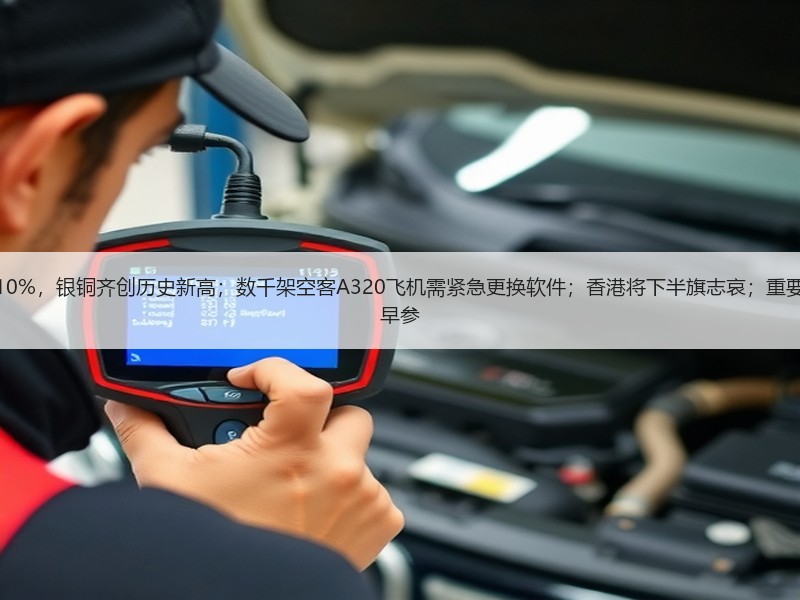 美股五连涨，英特尔明显波动10%，银铜齐创历史新高；数千架空客A320飞机需紧急更换软件；香港将下半旗志哀；重要新规！证监会征求意见丨每经早