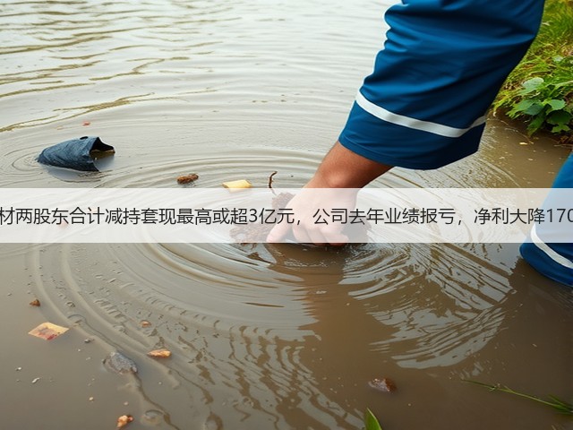 中旗新材两股东合计减持套现最高或超3亿元,公司去年业绩报亏,净利大降170%以上(图2) 中旗新材两股东合计减持套现最高或超3亿元,公司去年业绩报亏,净利大降170%以上(图2)